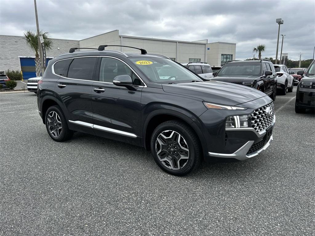 used 2023 Hyundai SANTA FE HEV car, priced at $27,490