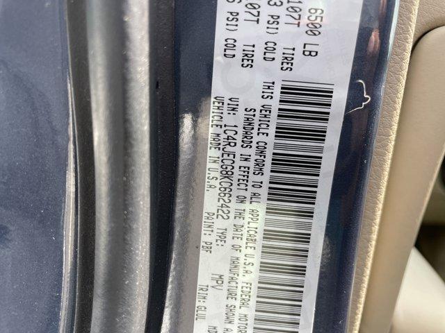 used 2019 Jeep Grand Cherokee car, priced at $17,112