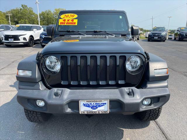 used 2020 Jeep Wrangler Unlimited car, priced at $32,952