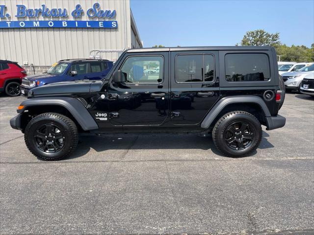 used 2020 Jeep Wrangler Unlimited car, priced at $32,952