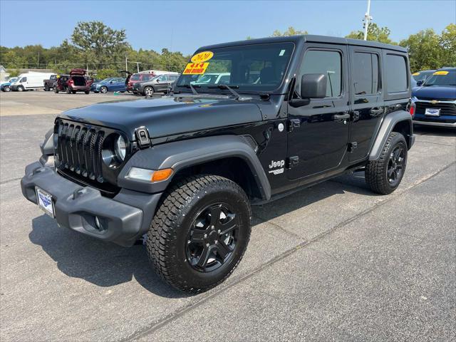 used 2020 Jeep Wrangler Unlimited car, priced at $32,952