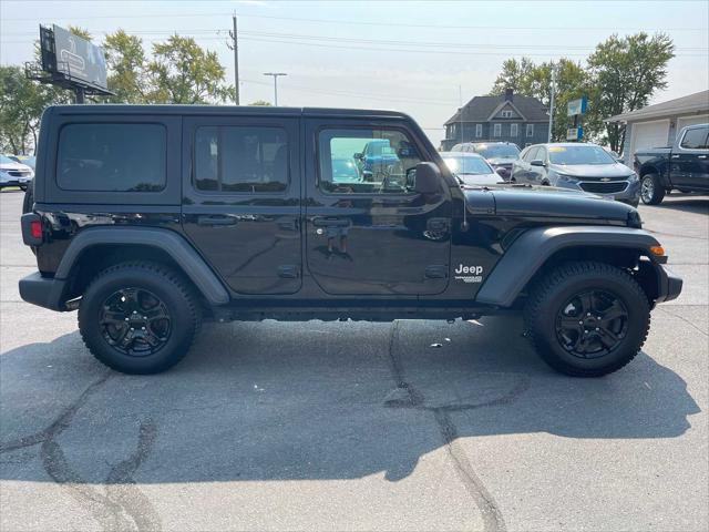 used 2020 Jeep Wrangler Unlimited car, priced at $32,952