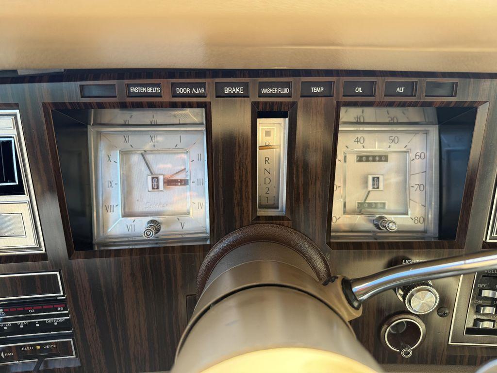 used 1979 Lincoln Continental car, priced at $7,952