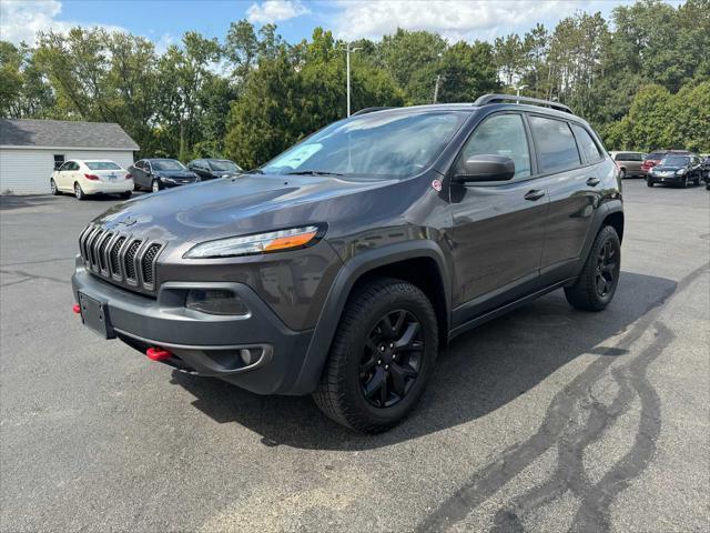 used 2017 Jeep Cherokee car, priced at $14,952