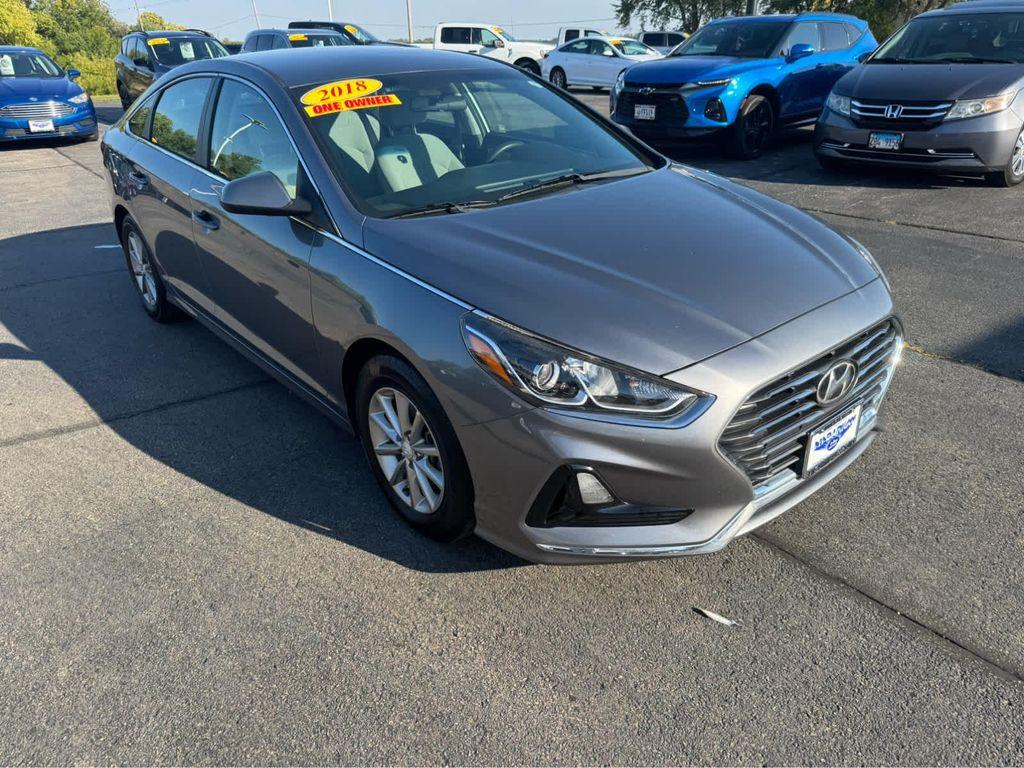 used 2018 Hyundai Sonata car, priced at $16,452