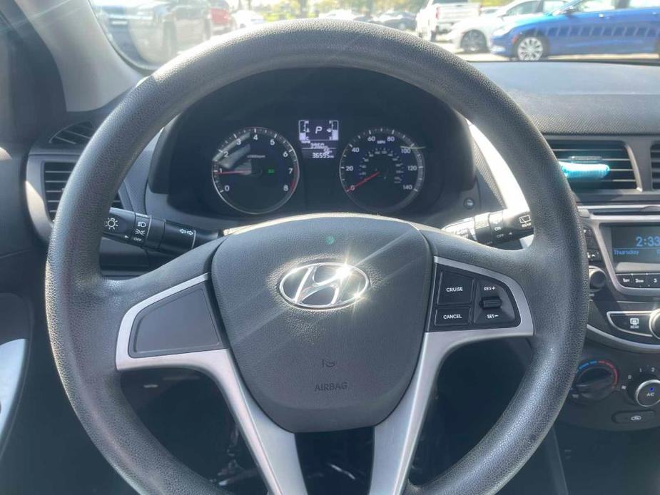 used 2017 Hyundai Accent car, priced at $14,452