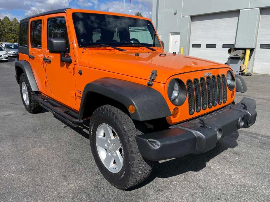 used 2012 Jeep Wrangler Unlimited car, priced at $16,952