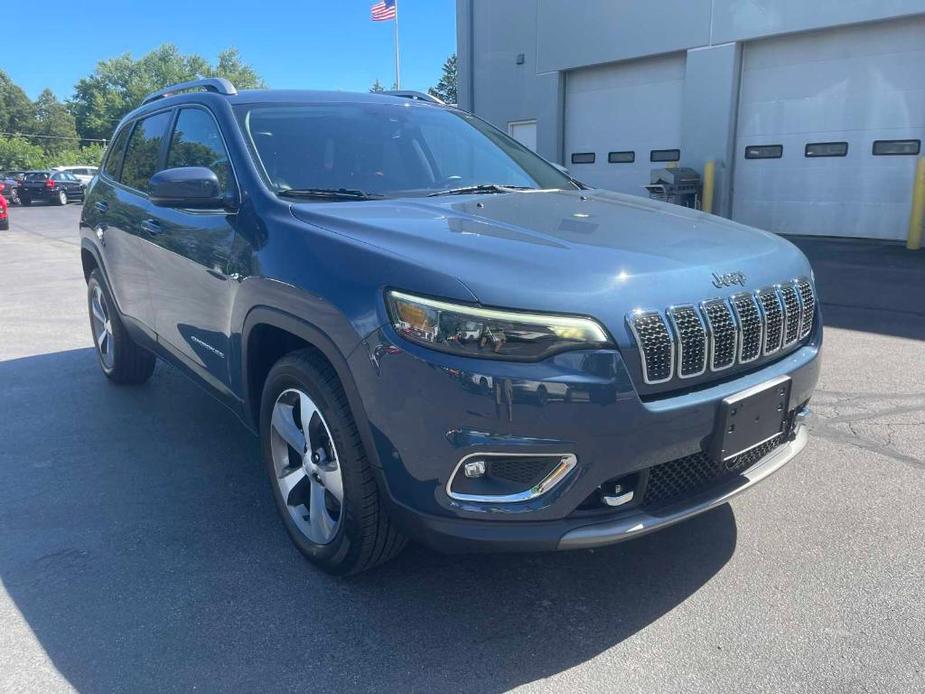 used 2021 Jeep Cherokee car, priced at $27,952