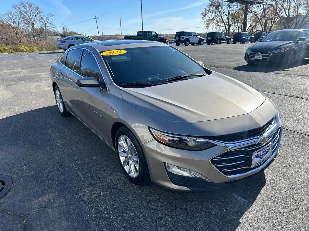 used 2022 Chevrolet Malibu car, priced at $18,952