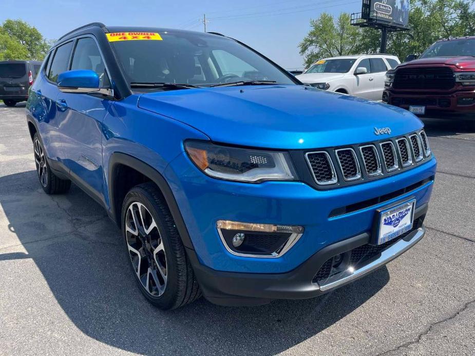used 2021 Jeep Compass car, priced at $25,952