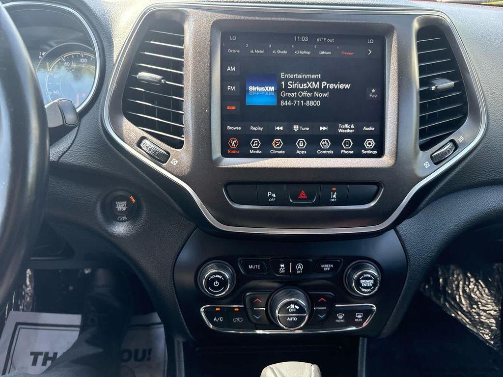 used 2021 Jeep Cherokee car, priced at $28,452