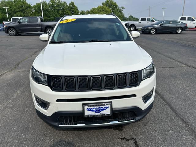 used 2019 Jeep Compass car, priced at $18,452