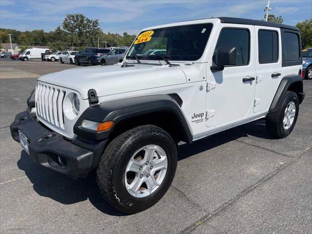 used 2021 Jeep Wrangler Unlimited car, priced at $31,952