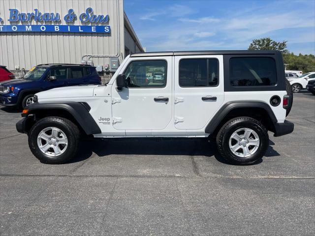 used 2021 Jeep Wrangler Unlimited car, priced at $31,952