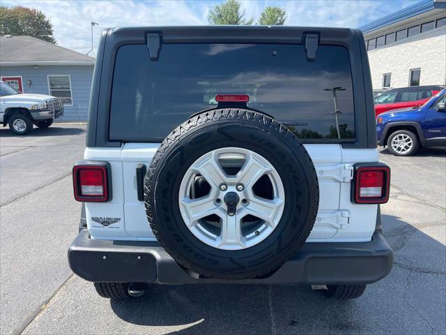 used 2021 Jeep Wrangler Unlimited car, priced at $31,952