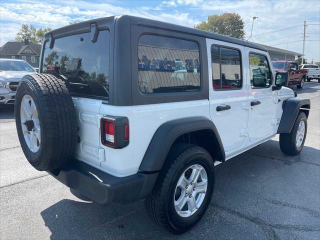 used 2021 Jeep Wrangler Unlimited car, priced at $31,952