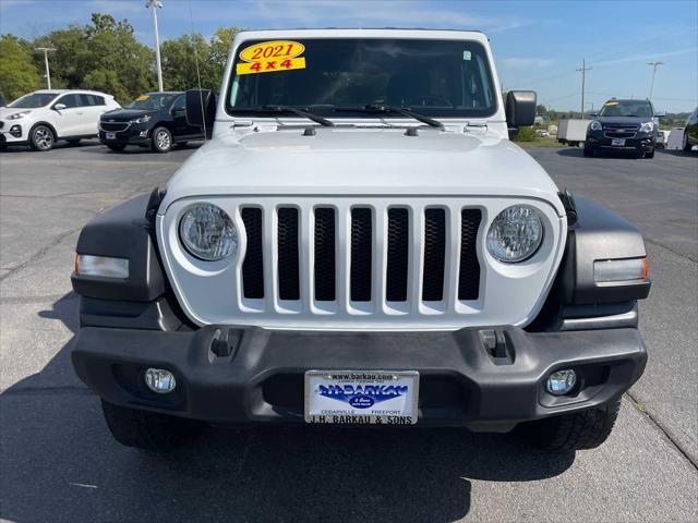 used 2021 Jeep Wrangler Unlimited car, priced at $31,952