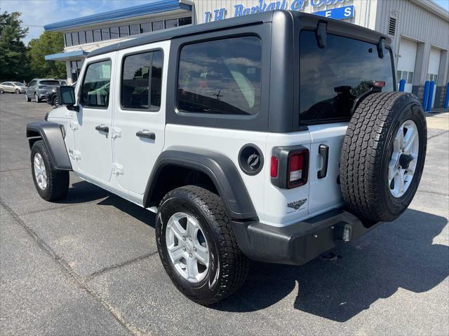 used 2021 Jeep Wrangler Unlimited car, priced at $31,952