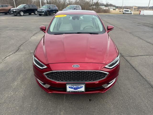 used 2018 Ford Fusion car, priced at $18,852
