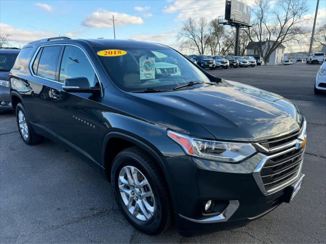 used 2018 Chevrolet Traverse car, priced at $18,852