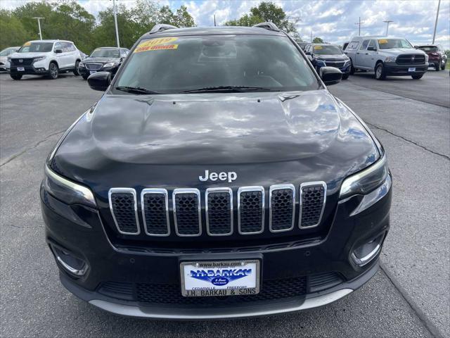 used 2019 Jeep Cherokee car, priced at $17,452