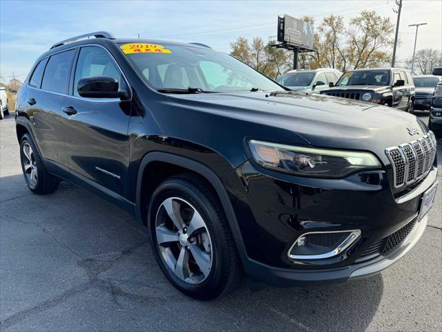 used 2019 Jeep Cherokee car, priced at $21,952