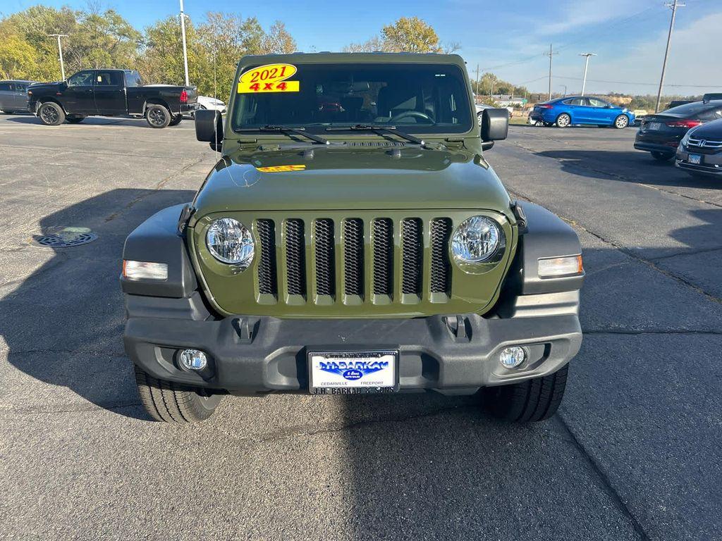 used 2021 Jeep Wrangler Unlimited car, priced at $29,952