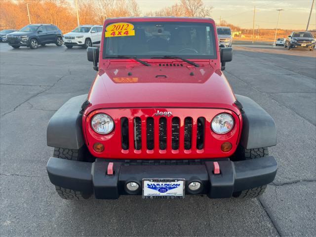 used 2012 Jeep Wrangler Unlimited car, priced at $13,452