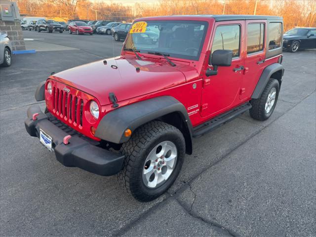 used 2012 Jeep Wrangler Unlimited car, priced at $13,452