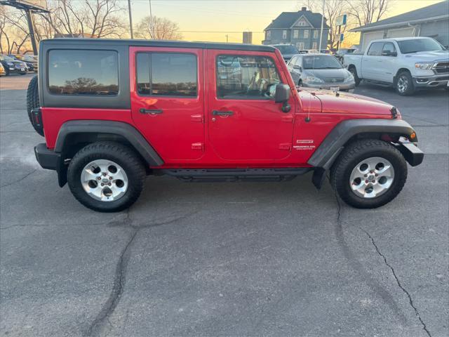 used 2012 Jeep Wrangler Unlimited car, priced at $13,452