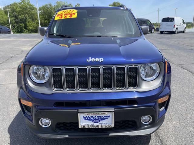 used 2021 Jeep Renegade car, priced at $24,452