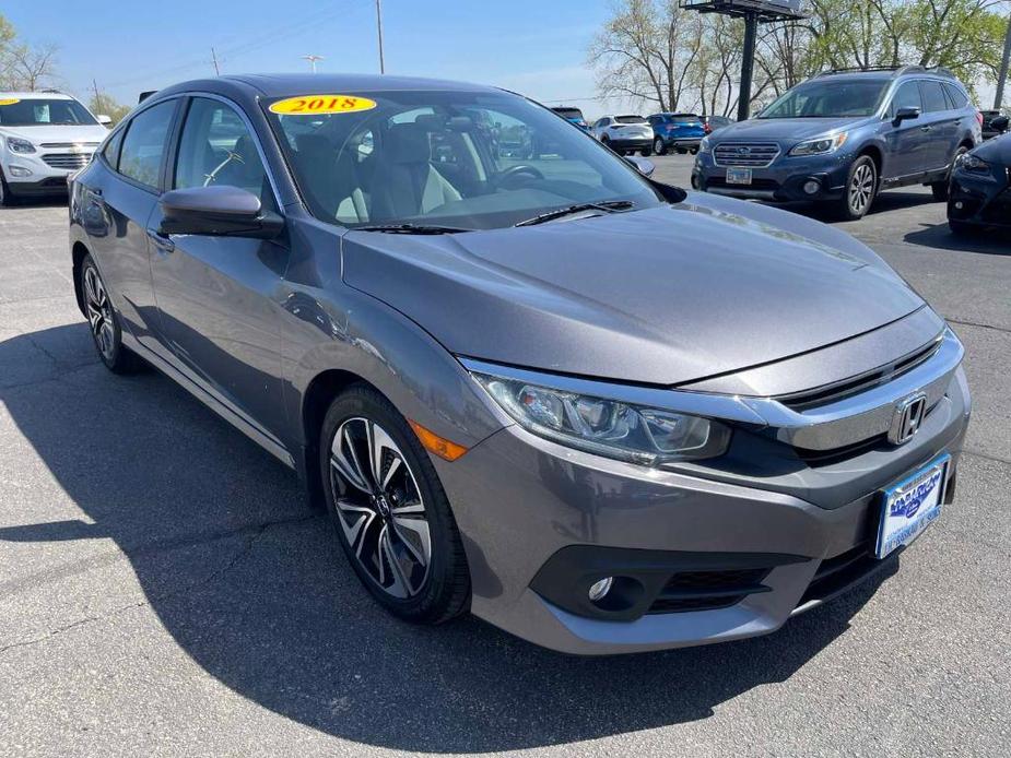 used 2018 Honda Civic car, priced at $18,452