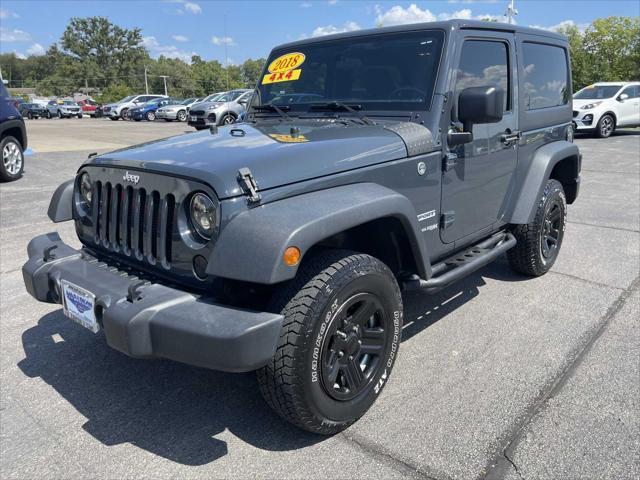 used 2018 Jeep Wrangler JK car, priced at $17,952