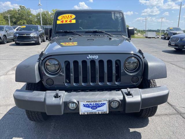 used 2018 Jeep Wrangler JK car, priced at $17,952