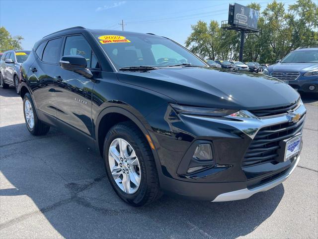 used 2022 Chevrolet Blazer car, priced at $27,952