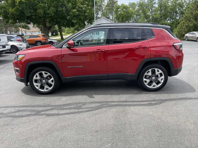 used 2021 Jeep Compass car, priced at $24,952