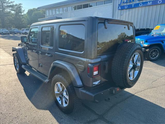used 2022 Jeep Wrangler Unlimited car, priced at $30,952