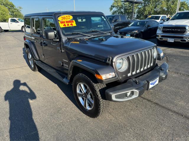used 2022 Jeep Wrangler Unlimited car, priced at $30,952