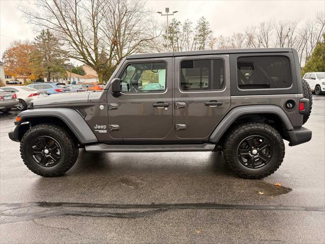 used 2018 Jeep Wrangler Unlimited car, priced at $24,952