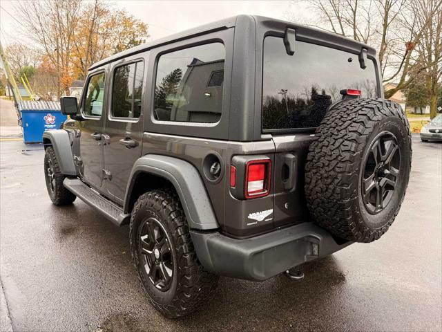 used 2018 Jeep Wrangler Unlimited car, priced at $24,952