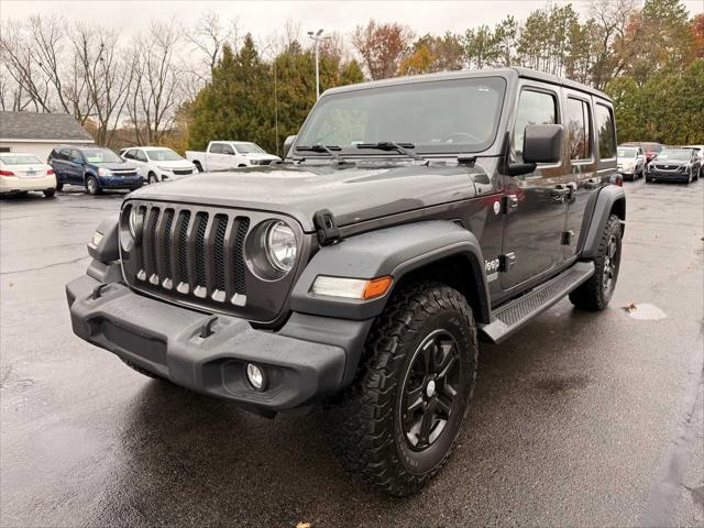 used 2018 Jeep Wrangler Unlimited car, priced at $24,952