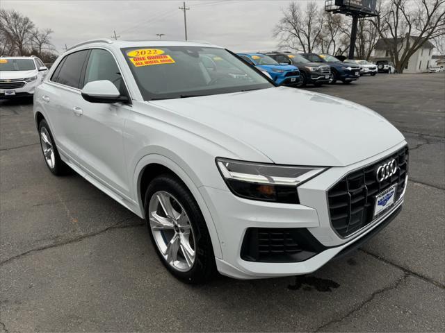 used 2022 Audi Q8 car, priced at $45,752