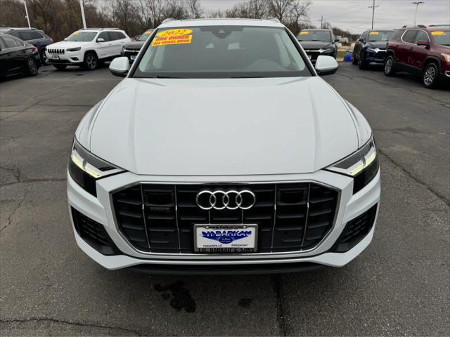 used 2022 Audi Q8 car, priced at $45,752