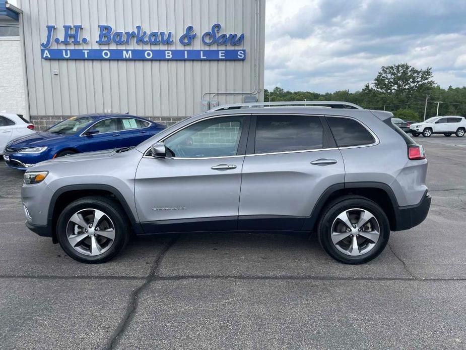 used 2021 Jeep Cherokee car, priced at $28,752