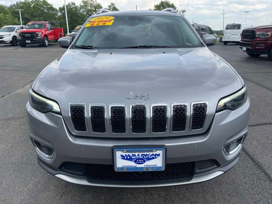 used 2021 Jeep Cherokee car, priced at $28,752