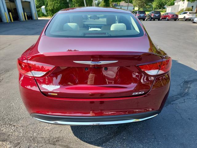 used 2016 Chrysler 200 car, priced at $17,752