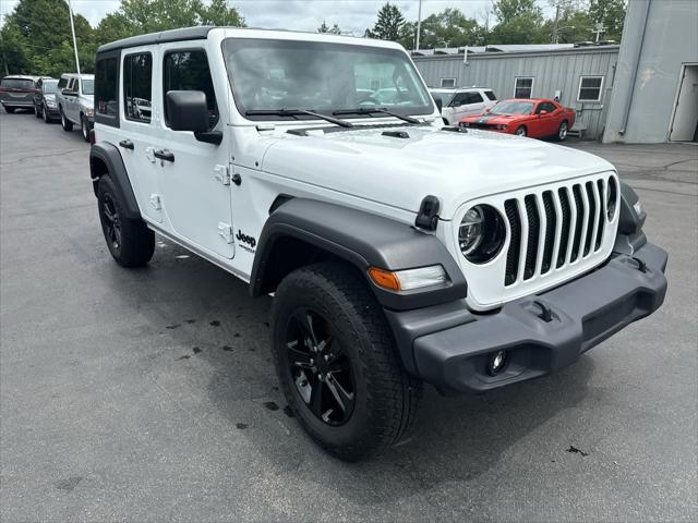 used 2021 Jeep Wrangler Unlimited car, priced at $32,952