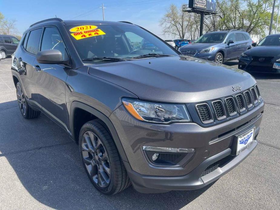 used 2021 Jeep Compass car, priced at $25,452