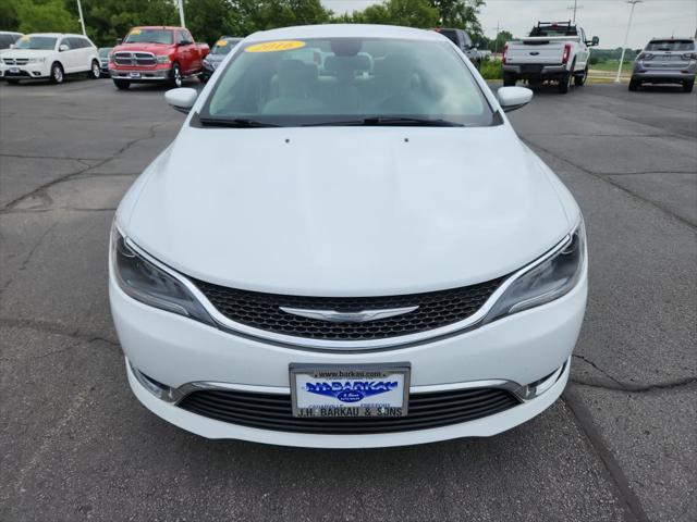 used 2016 Chrysler 200 car, priced at $17,452