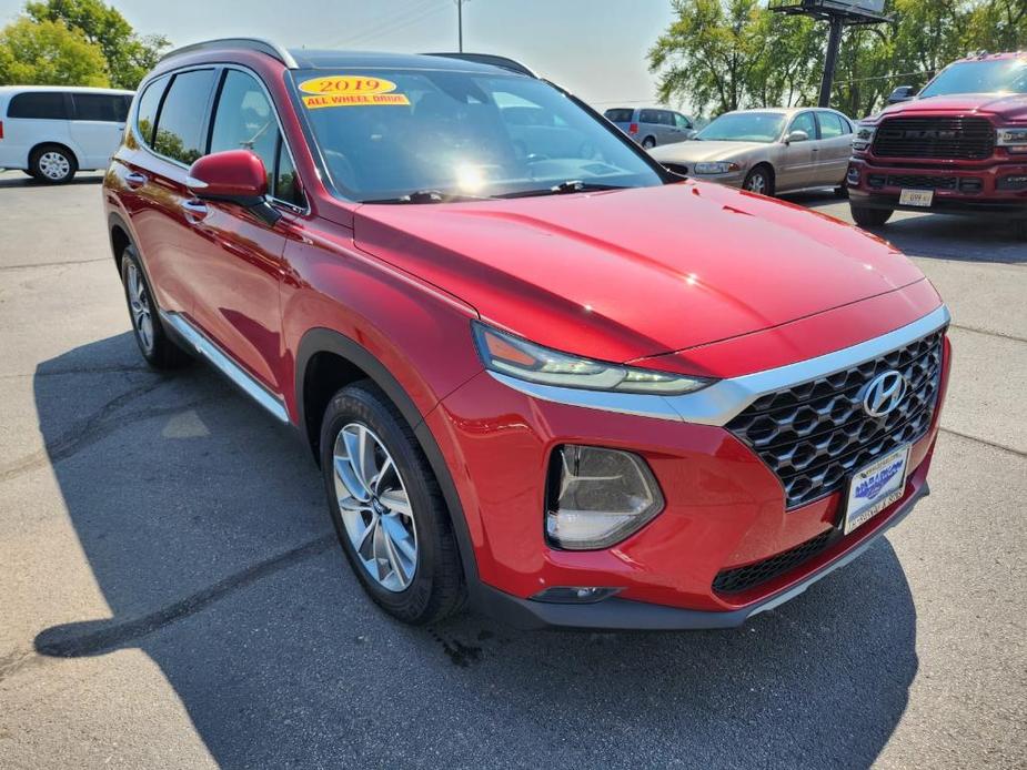used 2019 Hyundai Santa Fe car, priced at $22,952